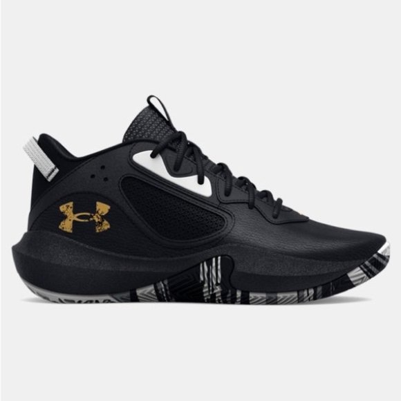 Under Armour Grade School UA Lockdown 6 Basketball Shoes Sneaker Size 5 Boys - Picture 1 of 9